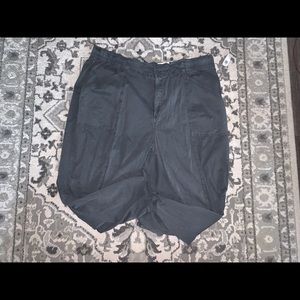 Old Navy High-Waisted Garment-Dyed Utility Pants